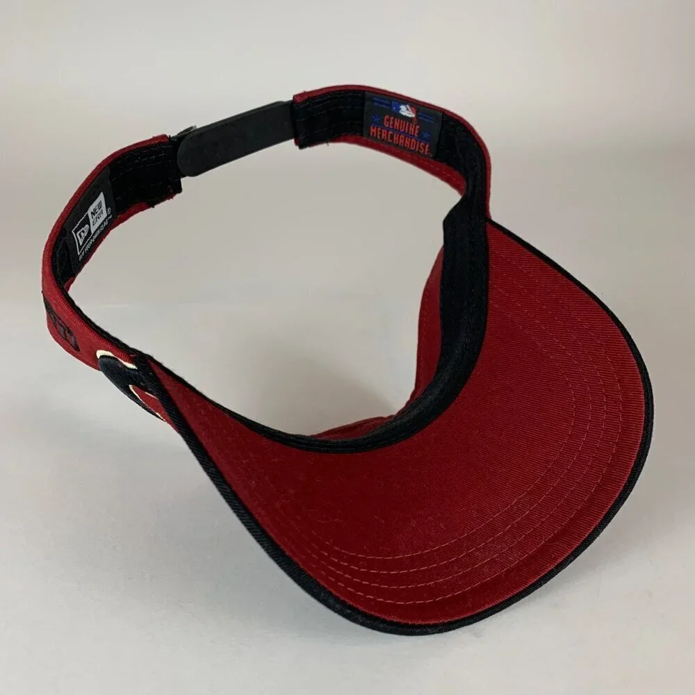 Arizona Diamondbacks MLB Red Black New Era Snapback Adjustable Visor